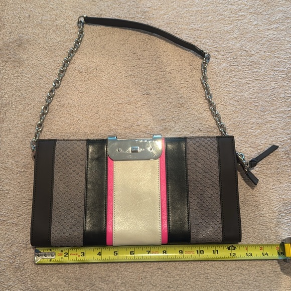 Diane Von Furstenberg Black Clutch - Picture 12 of 13